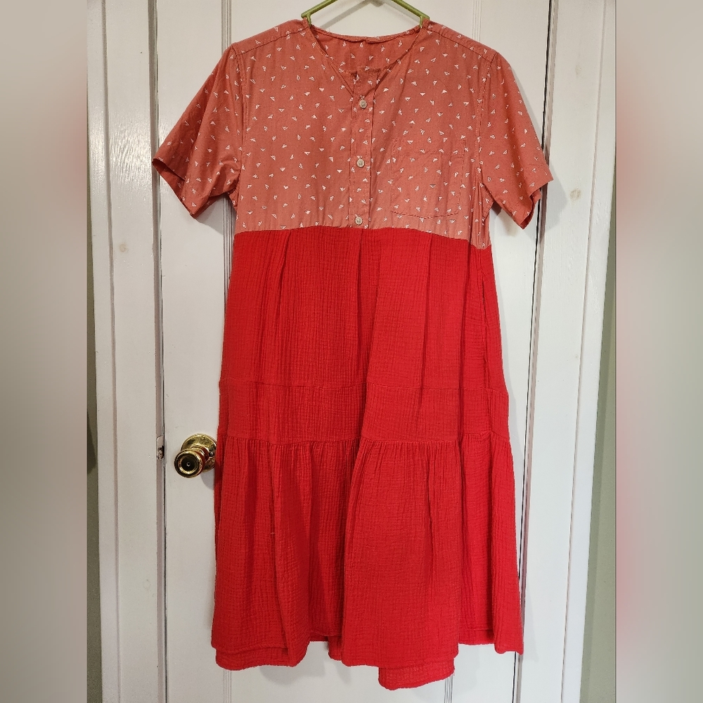 HOMEMADE Dress 100% Cotton